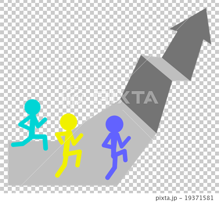 Run to the target - Stock Illustration [19371581] - PIXTA