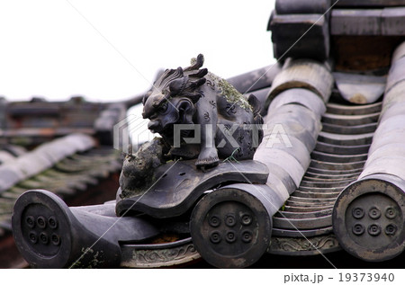 真田庵北門の鬼瓦 19373940