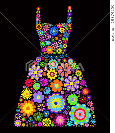 flower dress 19374250