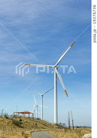 響灘北緑地の風力発電所 19376736