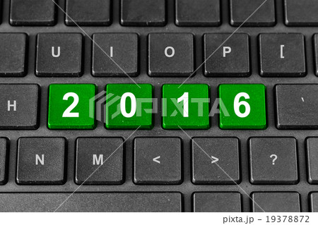 2016 Happy new year word on keyboard 2016 Happy new year word on keyboard 19378872