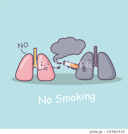 Reject Secondhand Smoke concept 19382410