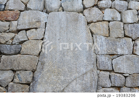 富山城の「石垣」（富山城址公園／富山県富山市丸の内） 19383206