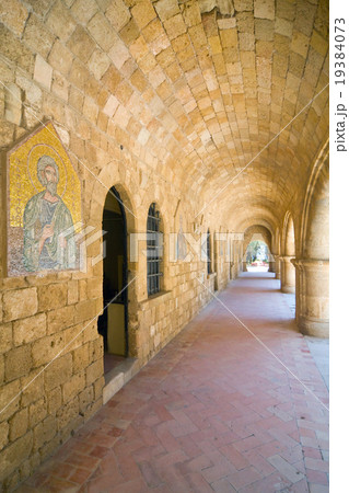 Monastery on a Filerimos mountain Monastery on a Filerimos mountain 19384073