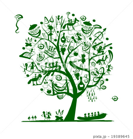 Sports and entertainment outdoor, tree concept for 19389645