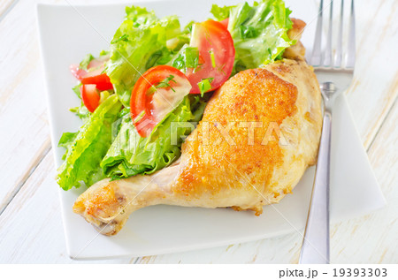 fried chicken leg fried chicken leg 19393303