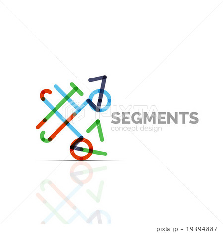 Arrow icon vector logo. Company branding element Arrow icon vector logo. Company branding element 19394887