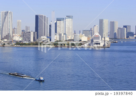 東京の街並み　晴海ふ頭 19397840