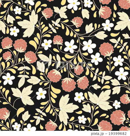 Seamless raspberry pattern. Vector illustration. Seamless raspberry pattern. Vector illustration. 19399682