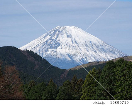 芦ノ湖より見る富士山 19399719
