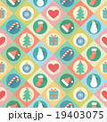 Merry Christmas seamless pattern. Vector 19403075