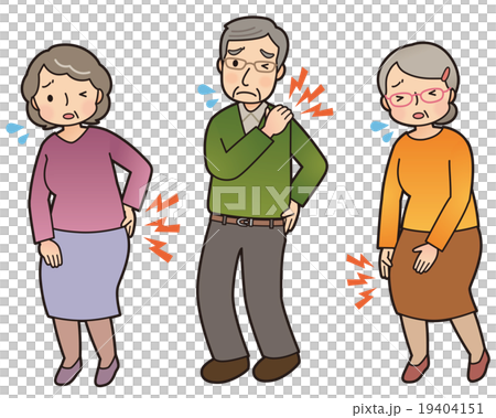 Elderly body pain set 19404151