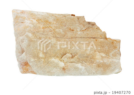 red  rock on white background 19407270