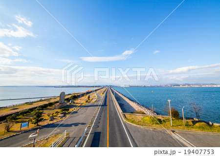 児島湖 夕日の広場にて 19407753