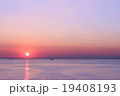 海ほたる　夕日 19408193