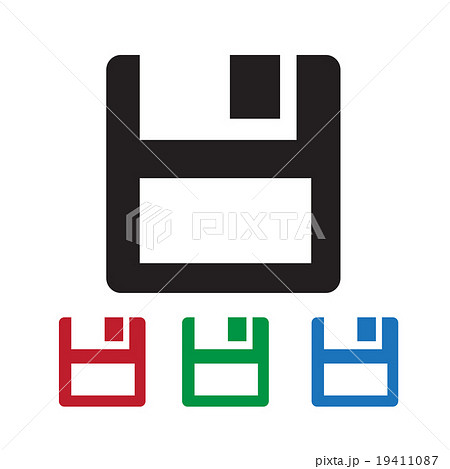 floppy disk icon floppy disk icon 19411087