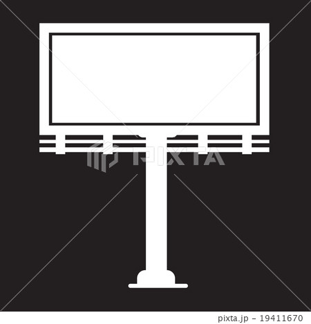 Billboard presentation icon Billboard presentation icon 19411670