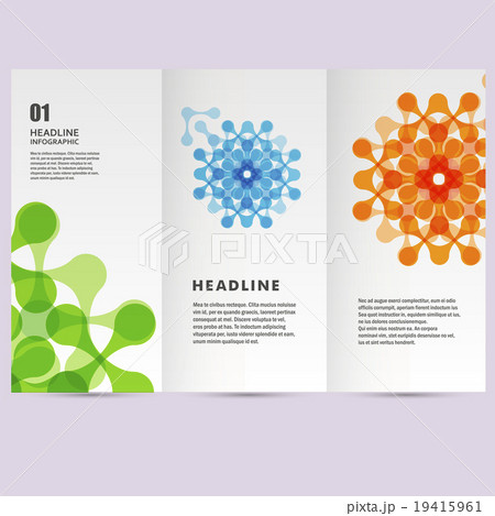 Vector pattern with abstract figures  19415961