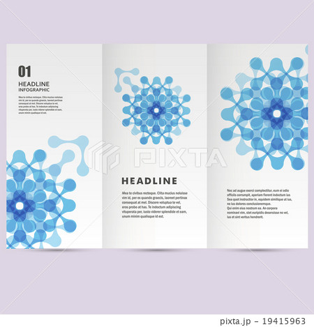 Vector pattern with abstract figures  19415963