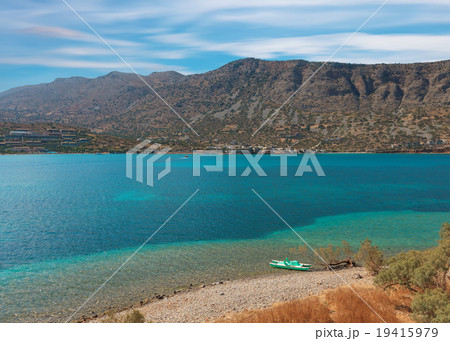 View over Crete coast 19415979