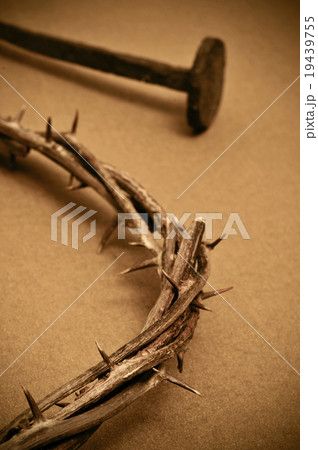 crown of thorns and nails 19439755
