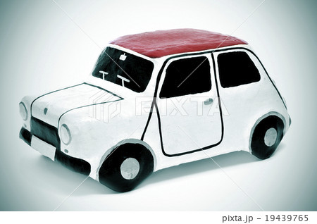 papier-mache toy car 19439765