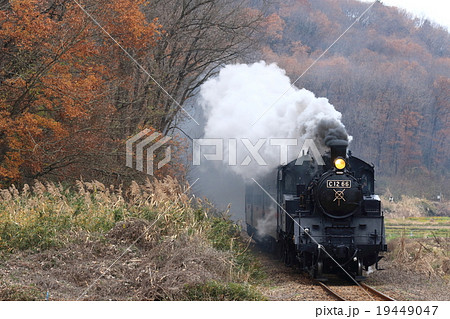 真岡鐵道「冬景色とSLもおか号」 19449047