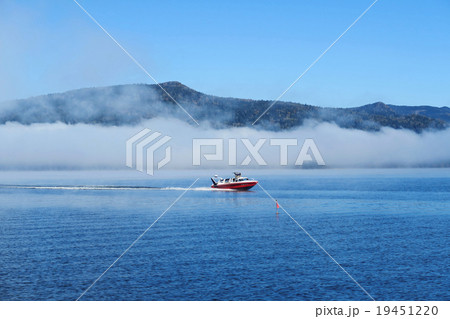 阿寒湖 湖 湖上 19451220