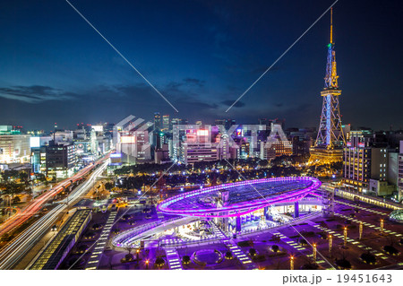 名古屋栄の夜景 名古屋栄の夜景 19451643
