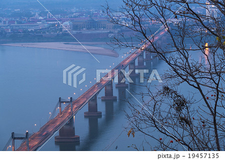 long bridge in Laos 19457135