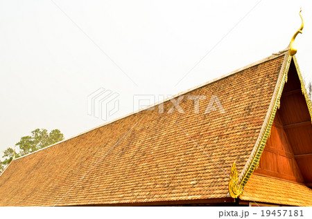 texture of the thai temple roof 19457181