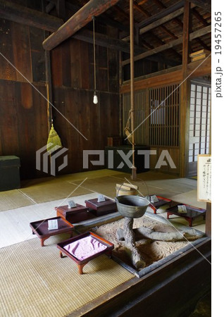 妻籠宿（つまごじゅく）　熊谷家住宅内部　中山道の宿場町　伝統的建造物保存地区 19457265