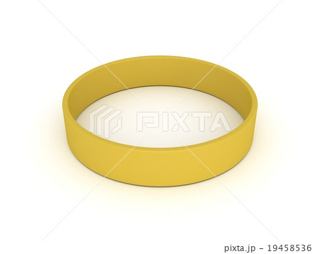 Yellow Wristbandのイラスト素材