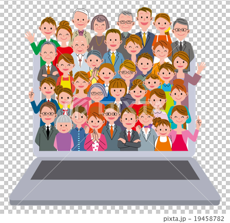 Person computer image 19458782