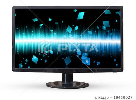 Television sky or monitor PC landscape. Television sky or monitor PC landscape. 19459027