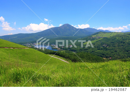 蓼科山と白樺湖 蓼科山と白樺湖 19462087