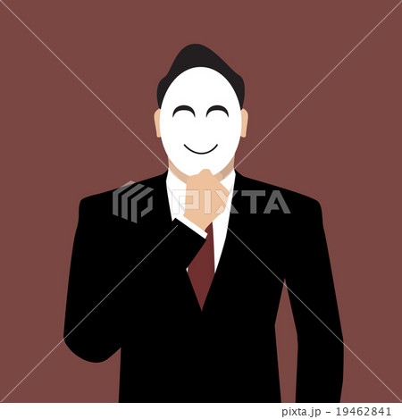 Businessman wearing a mask Businessman wearing a mask 19462841