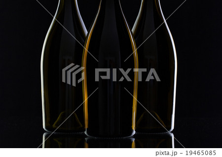 Three different bottles of wine 19465085