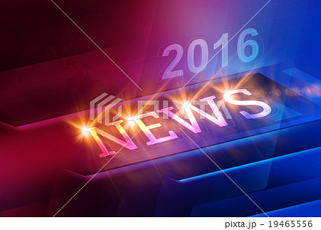 Graphical modern2016 digital world news background 19465556