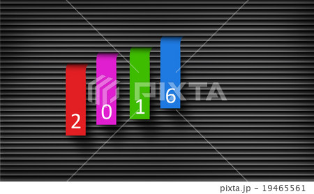 Happy New Year 2016 Concept II 19465561