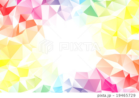 Spectrum polygon background or vector frame Spectrum polygon background or vector frame 19465729