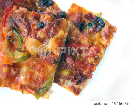 bulgarian pizza isolated 19466055