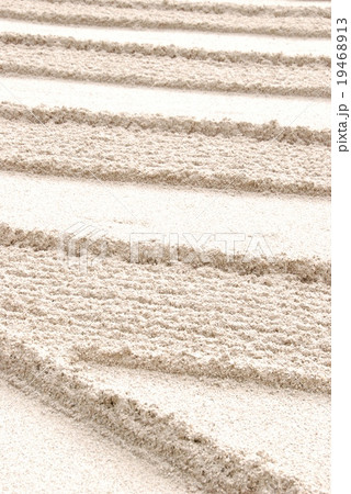 日本の美・枯山水の白砂 日本の美・枯山水の白砂 19468913