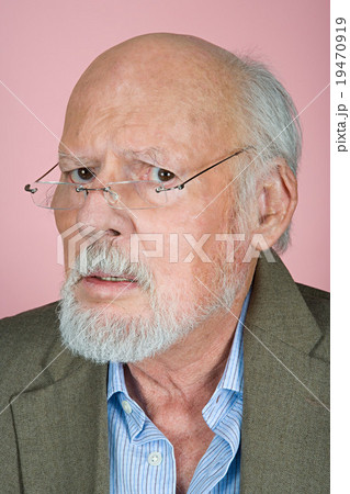 あごひげ ひげ アゴヒゲの写真素材