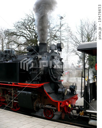 ドイツの路面を走るsl鉄道 モリー鉄道の機関車の写真素材 ドイツの路面を走るsl鉄道 モリー鉄道の機関車の写真素材