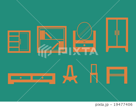 Furniture design set Furniture design set 19477406