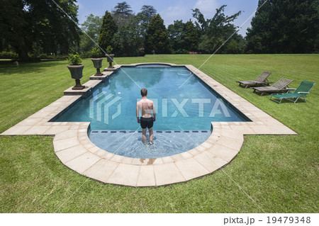 Teenager Swimming Pool 19479348