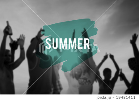 Summer Holiday Relaxation Travel Vacation Concept Summer Holiday Relaxation Travel Vacation Concept 19481411