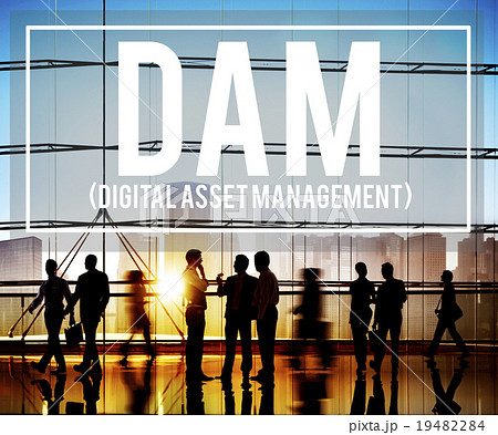 DAM Digital Asset Management Organization Concept 19482284