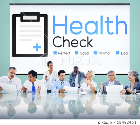 Health Check Insurance Check Up Check List Medical Concept Health Check Insurance Check Up Check List Medical Concept 19482451